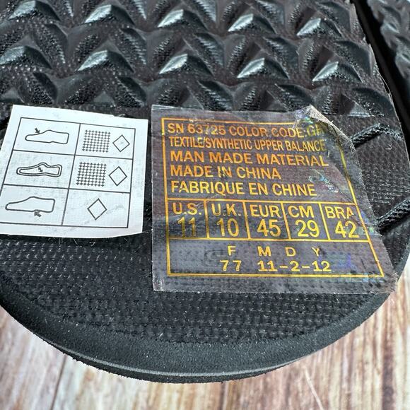 Skechers Surf Combers Mens Size 11 Gray Sandals Thong Flip Flops Open Toe Shoes - Picture 10 of 10